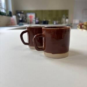 Koffiemok set klein 'edgy'