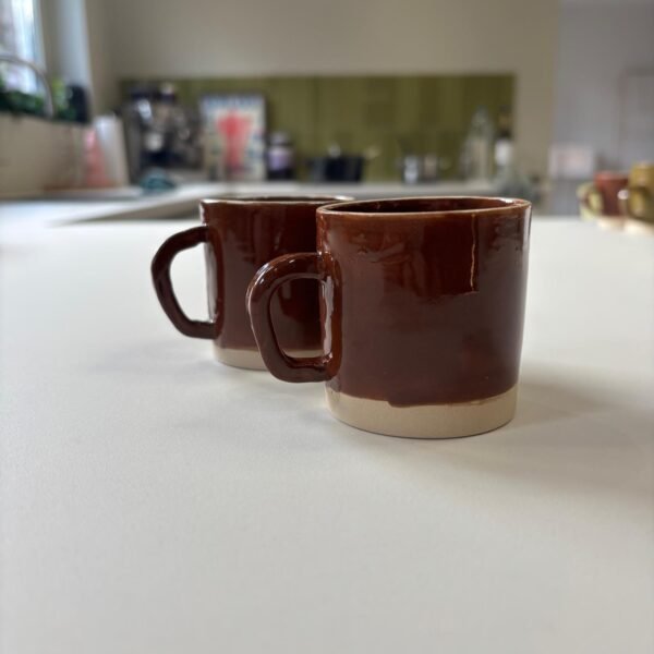 Koffiemok set klein 'edgy'