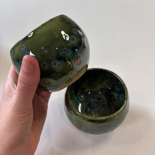 Koffiemok set 'olive round'