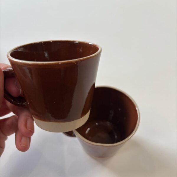 Espresso duo 'chocolate dip'