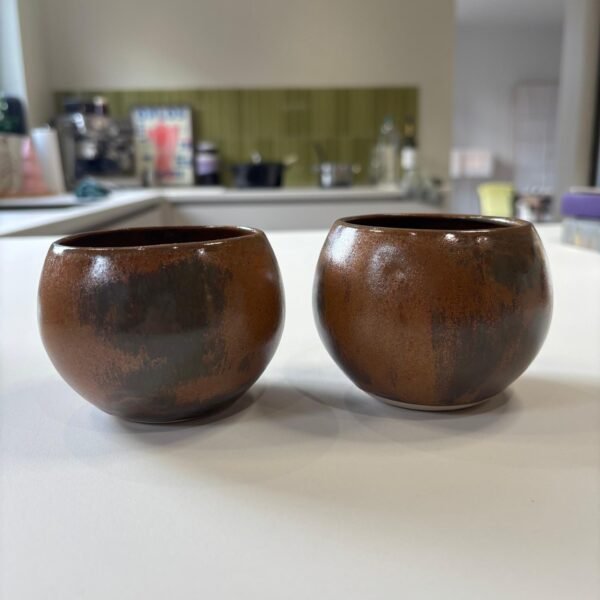 Koffiemok set 'rusty round'